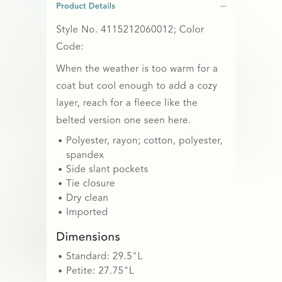 Anthropologie Dolan Northfield fleece sweater wrap jacket XS heather grey - Picture 5 of 12